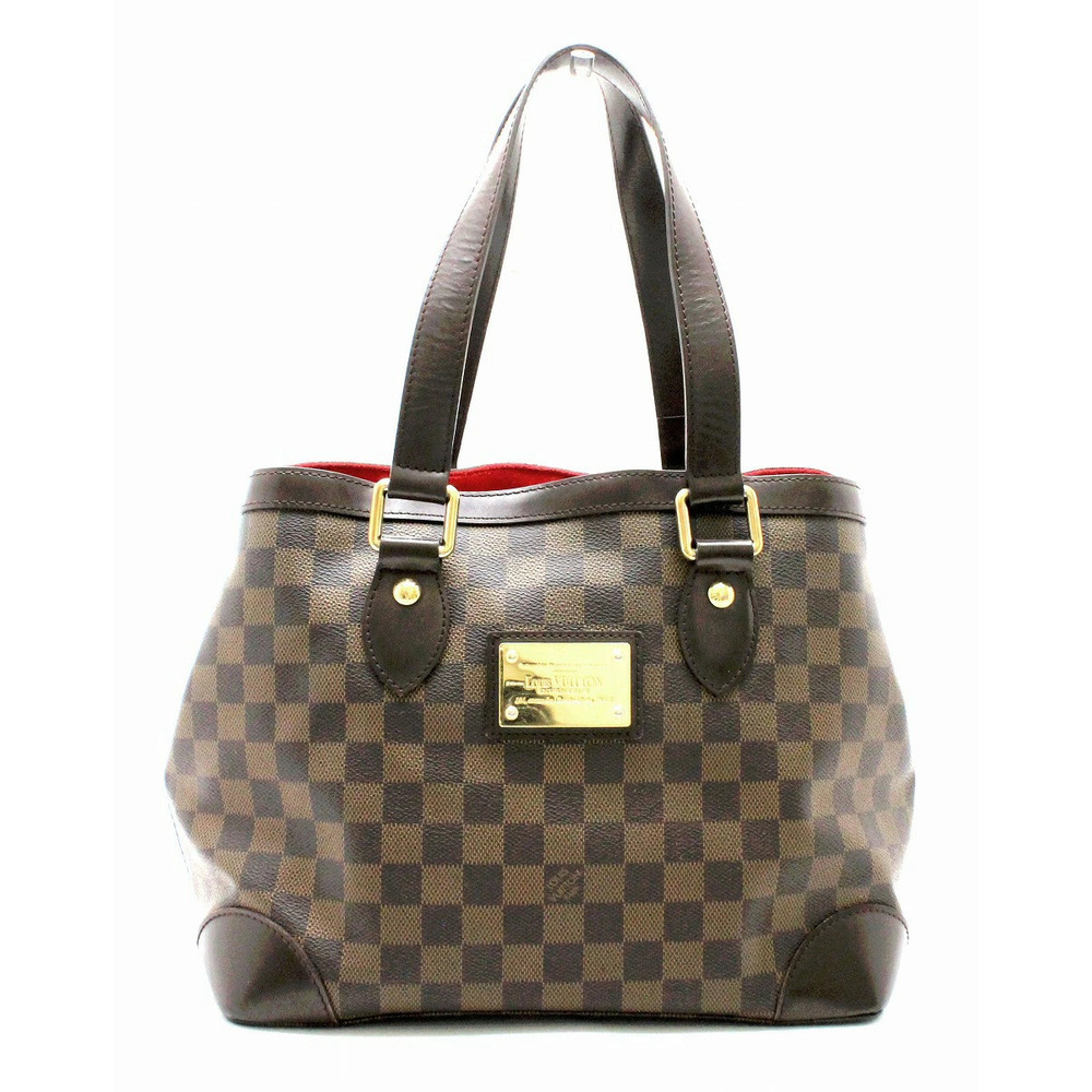 Louis VUITTON Damier Hampstead Handbag Tote Bag Shoulder